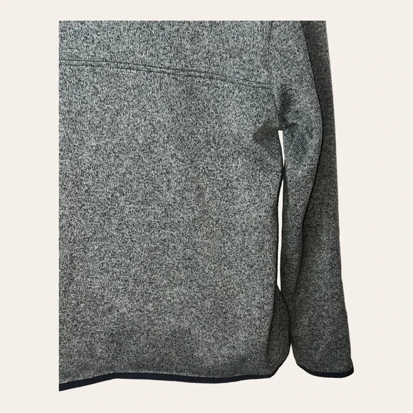 0509W.‎ EDDIE BAUER 1/4 BUTTON SNAP UP JACKET GRAY IN COLOR SIZE LARGE POCKETS - Picture 11 of 11